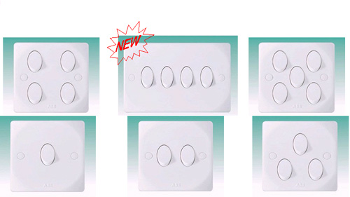 ABB Classiq 10AX Switches