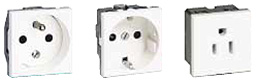 Int'l standard socket outlets